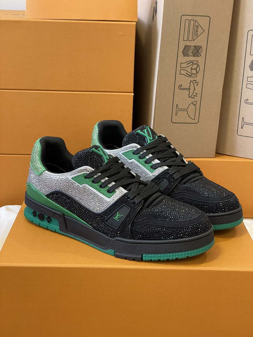 Louis Vuitton 1AC5AL Men Women's LV Trainer Sneaker L62392
