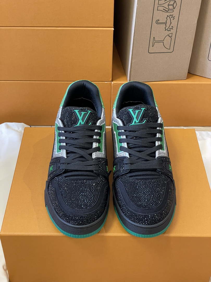Louis Vuitton 1AC5AL Men Women's LV Trainer Sneaker L62392