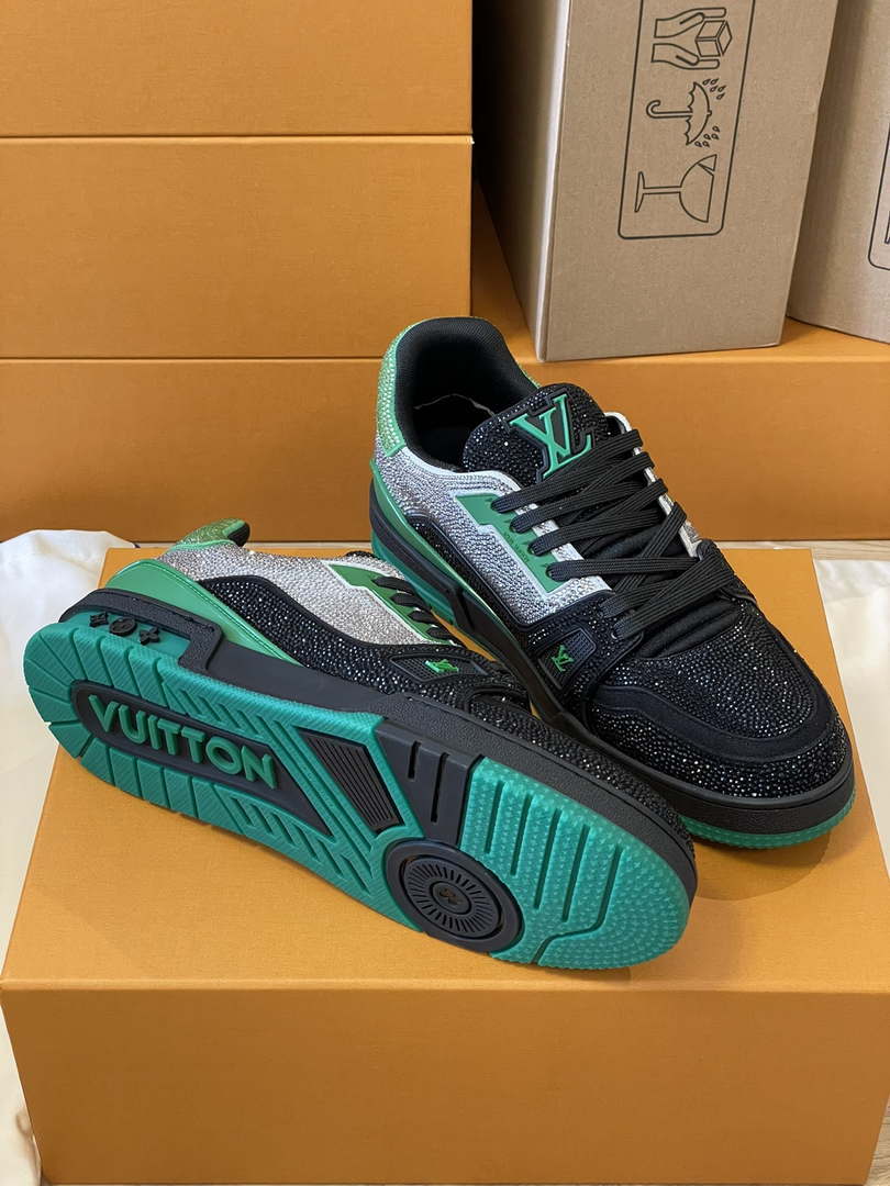 Louis Vuitton 1AC5AL Men Women's LV Trainer Sneaker L62392