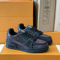 Louis Vuitton 1AC5AL Men Women's LV Trainer Sneaker L62393 - Fmale-Euro 35=US 4 - View 1