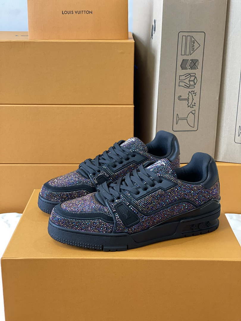 Louis Vuitton 1AC5AL Men Women's LV Trainer Sneaker L62393