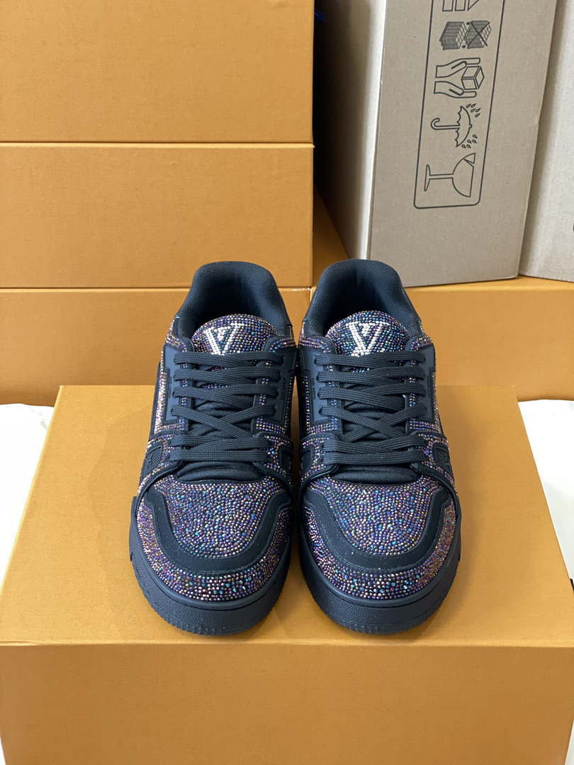 Louis Vuitton 1AC5AL Men Women's LV Trainer Sneaker L62393