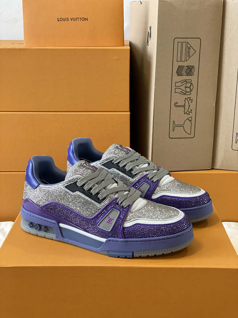Louis Vuitton 1AC5AL Men Women's LV Trainer Sneaker L62394