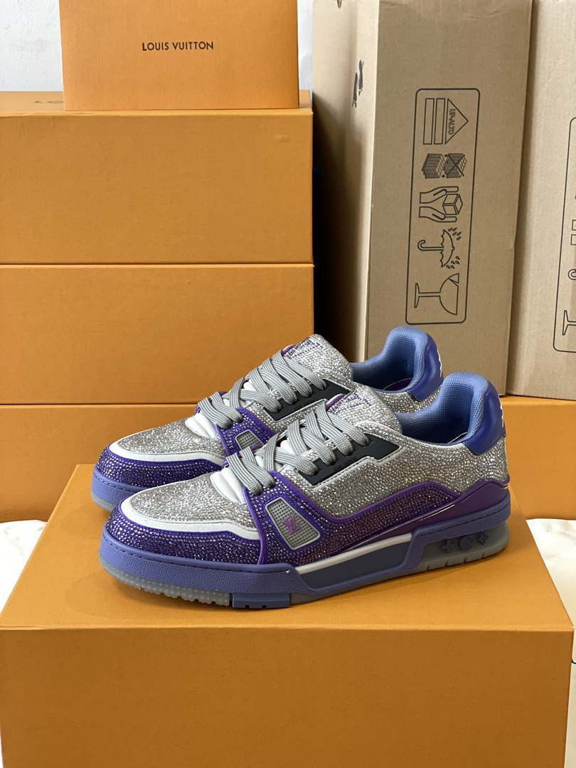 Louis Vuitton 1AC5AL Men Women's LV Trainer Sneaker L62394