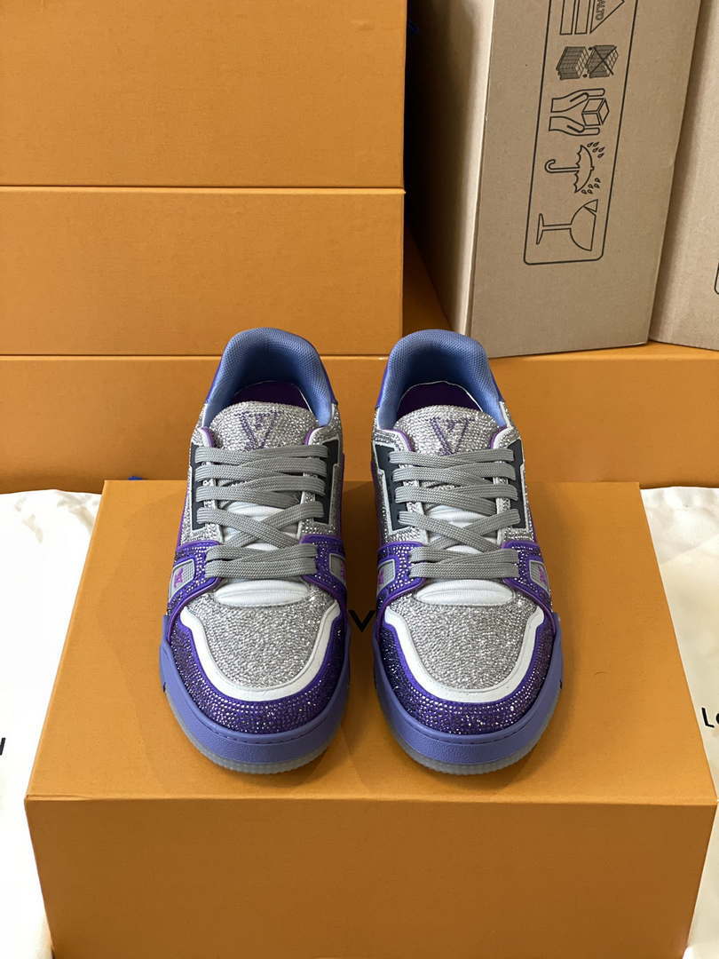 Louis Vuitton 1AC5AL Men Women's LV Trainer Sneaker L62394
