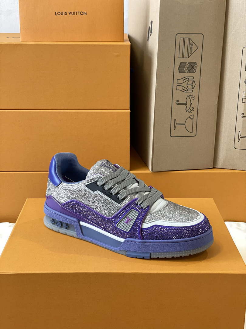 Louis Vuitton 1AC5AL Men Women's LV Trainer Sneaker L62394