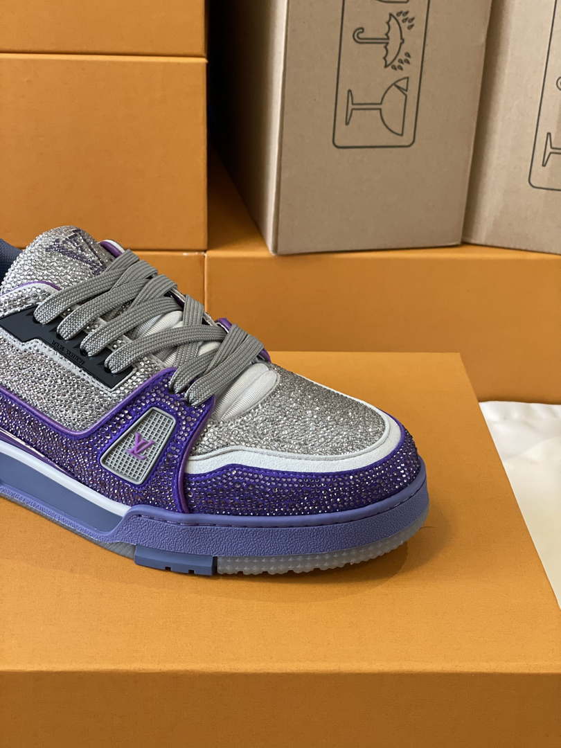Louis Vuitton 1AC5AL Men Women's LV Trainer Sneaker L62394