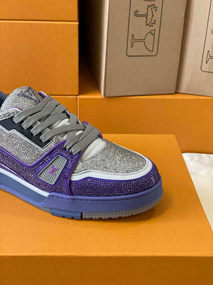 Louis Vuitton 1AC5AL Men Women's LV Trainer Sneaker L62394 - Fmale-Euro 35=US 4 - View 5