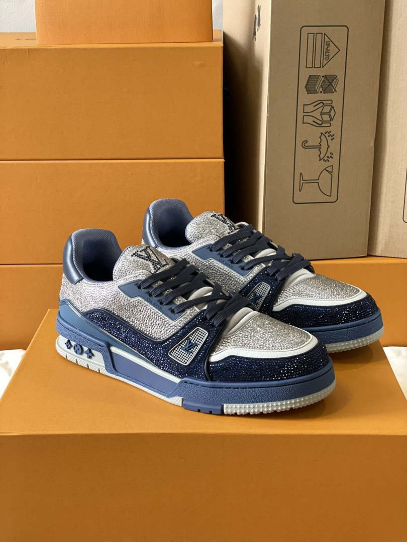 Louis Vuitton 1AC5AL Men Women's LV Trainer Sneaker L62395