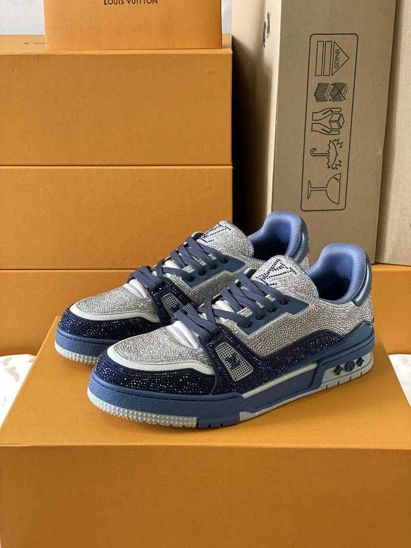 Louis Vuitton 1AC5AL Men Women's LV Trainer Sneaker L62395