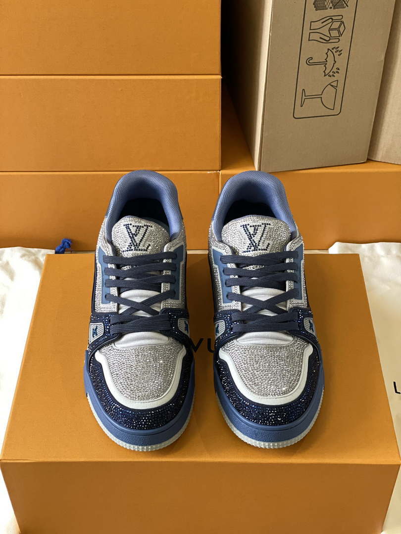 Louis Vuitton 1AC5AL Men Women's LV Trainer Sneaker L62395