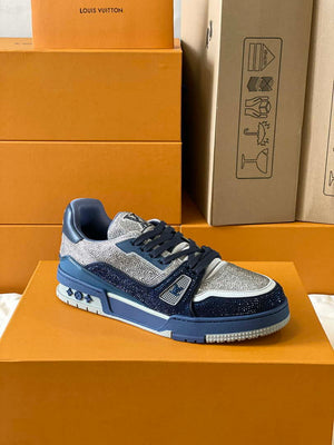 Louis Vuitton 1AC5AL Men Women's LV Trainer Sneaker L62395 - Fmale-Euro 35=US 4 - View 4