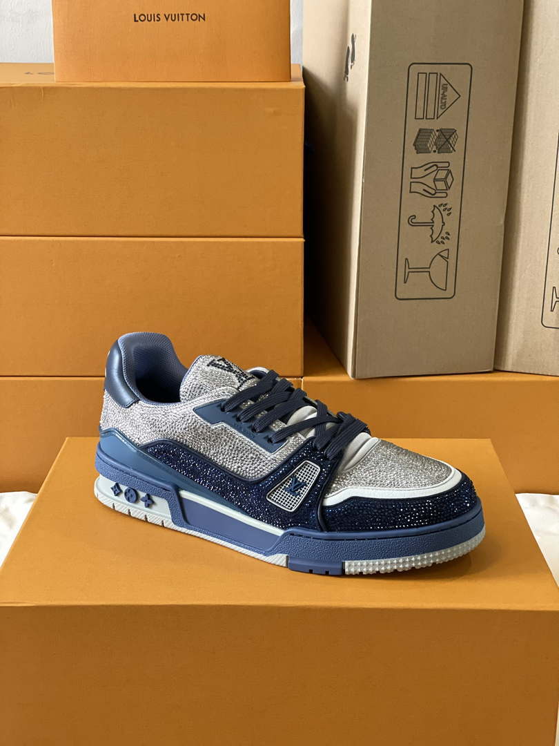 Louis Vuitton 1AC5AL Men Women's LV Trainer Sneaker L62395