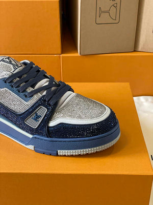 Louis Vuitton 1AC5AL Men Women's LV Trainer Sneaker L62395 - Fmale-Euro 35=US 4 - View 5