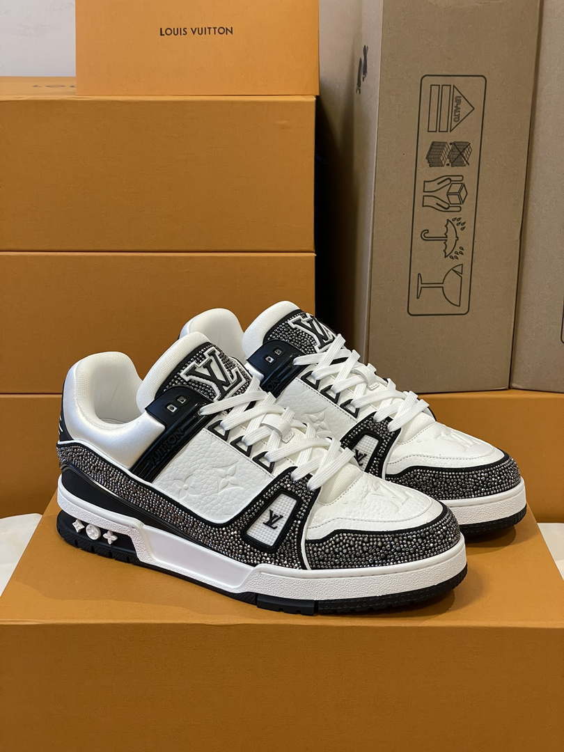 Louis Vuitton 1AC5AL Men Women's LV Trainer Sneaker L62396