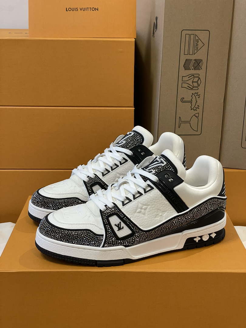 Louis Vuitton 1AC5AL Men Women's LV Trainer Sneaker L62396
