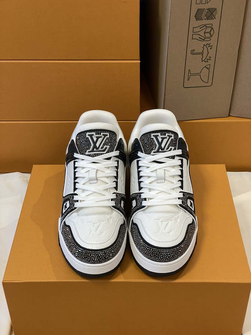 Louis Vuitton 1AC5AL Men Women's LV Trainer Sneaker L62396