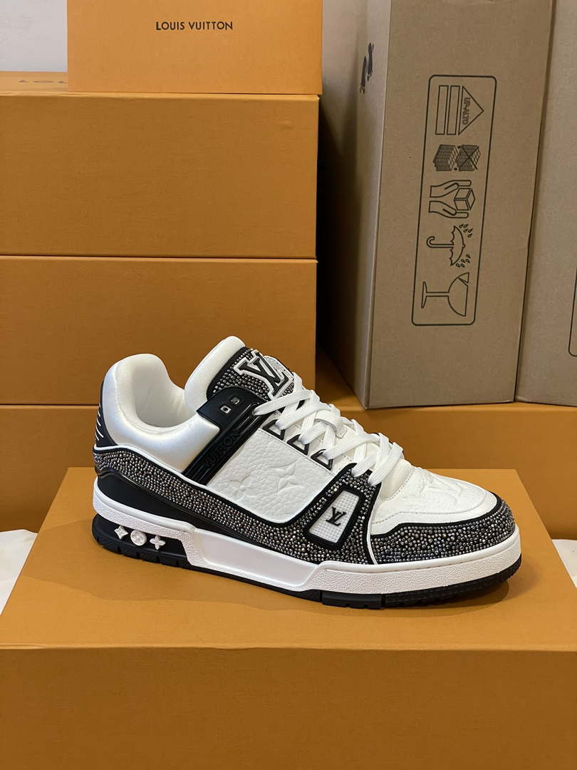 Louis Vuitton 1AC5AL Men Women's LV Trainer Sneaker L62396