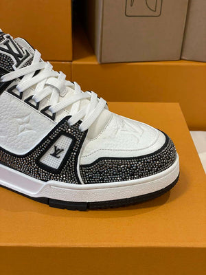 Louis Vuitton 1AC5AL Men Women's LV Trainer Sneaker L62396 - Fmale-Euro 35=US 4 - View 5