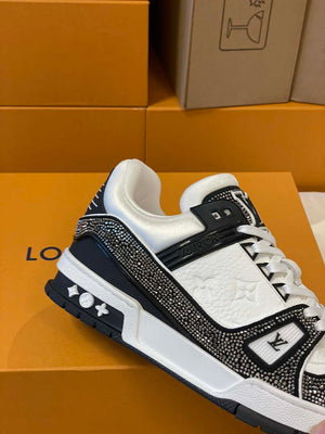 Louis Vuitton 1AC5AL Men Women's LV Trainer Sneaker L62396 - Fmale-Euro 35=US 4 - View 6