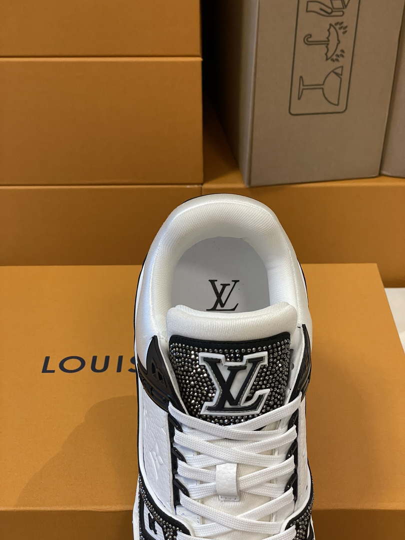 Louis Vuitton 1AC5AL Men Women's LV Trainer Sneaker L62396