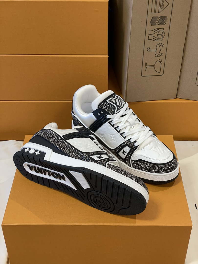 Louis Vuitton 1AC5AL Men Women's LV Trainer Sneaker L62396