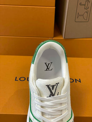 Louis Vuitton 1AC5AL Men Women's LV Trainer Sneaker L62397 - Fmale-Euro 35=US 4 - View 7