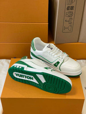 Louis Vuitton 1AC5AL Men Women's LV Trainer Sneaker L62397 - Fmale-Euro 35=US 4 - View 9
