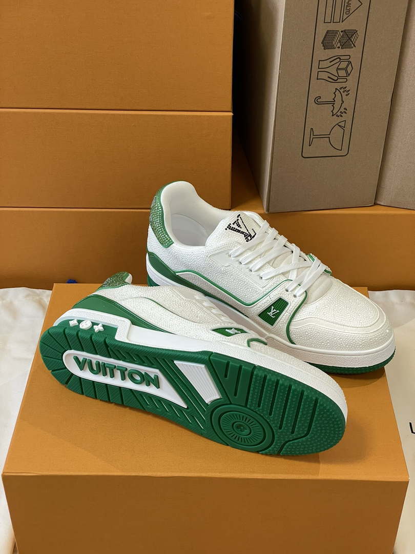 Louis Vuitton 1AC5AL Men Women's LV Trainer Sneaker L62397