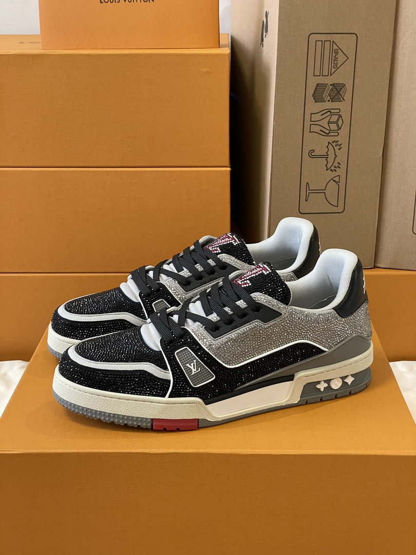 Louis Vuitton 1AC5AL Men Women's LV Trainer Sneaker L62398