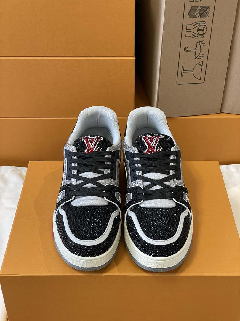 Louis Vuitton 1AC5AL Men Women's LV Trainer Sneaker L62398