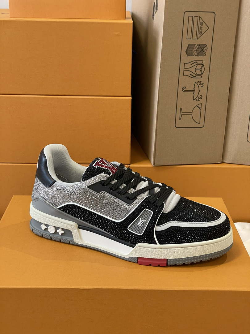Louis Vuitton 1AC5AL Men Women's LV Trainer Sneaker L62398