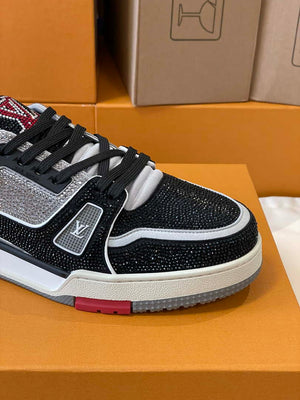 Louis Vuitton 1AC5AL Men Women's LV Trainer Sneaker L62398 - Fmale-Euro 35=US 4 - View 5