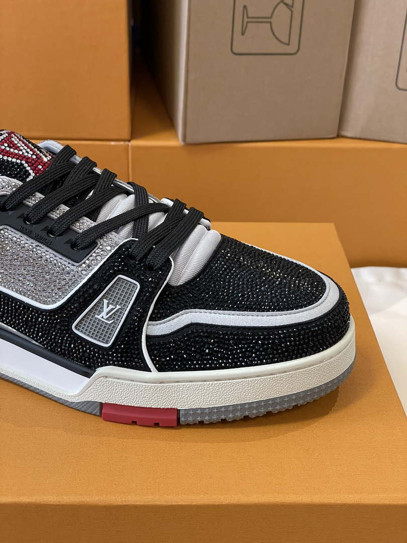 Louis Vuitton 1AC5AL Men Women's LV Trainer Sneaker L62398