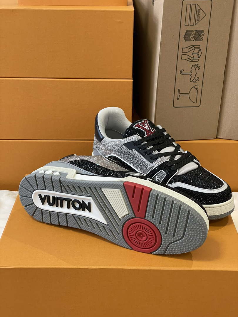 Louis Vuitton 1AC5AL Men Women's LV Trainer Sneaker L62398