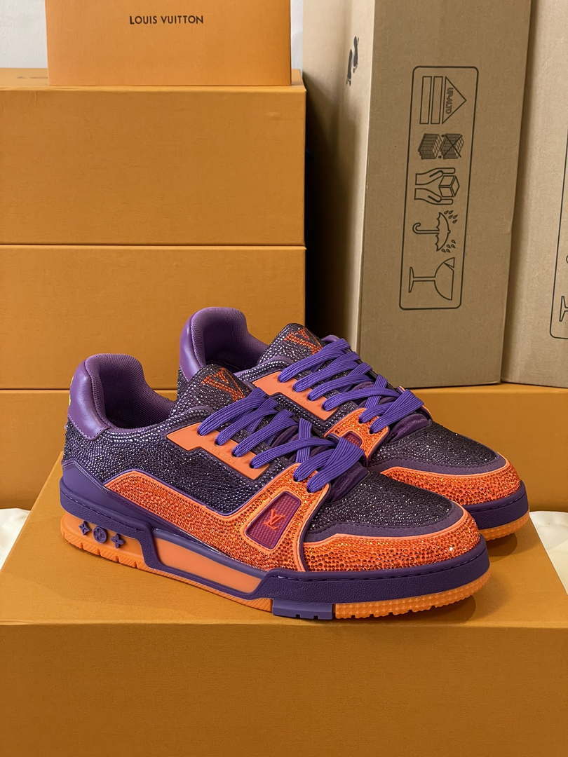 Louis Vuitton 1AC5AL Men Women's LV Trainer Sneaker L62399