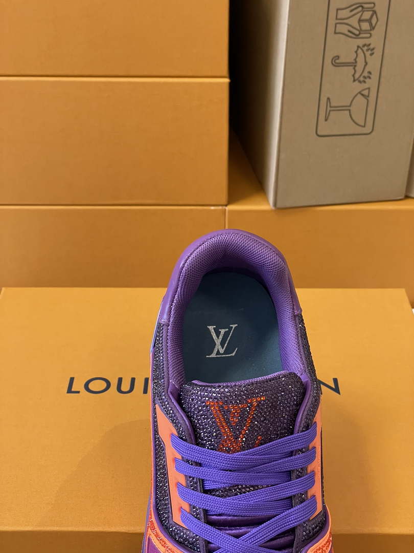 Louis Vuitton 1AC5AL Men Women's LV Trainer Sneaker L62399