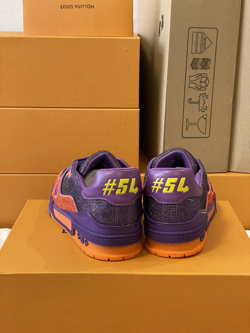 Louis Vuitton 1AC5AL Men Women's LV Trainer Sneaker L62399