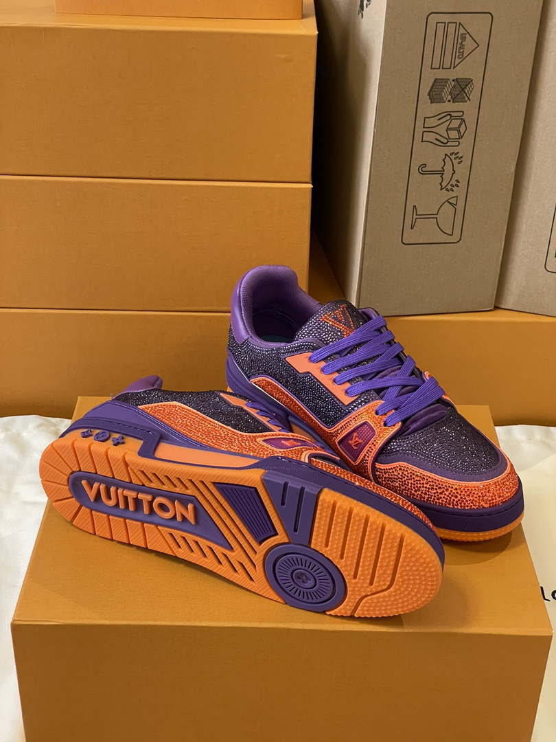 Louis Vuitton 1AC5AL Men Women's LV Trainer Sneaker L62399