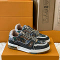 Louis Vuitton 1AC5AL Men Women's LV Trainer Sneaker L62400 - Fmale-Euro 35=US 4 - View 1