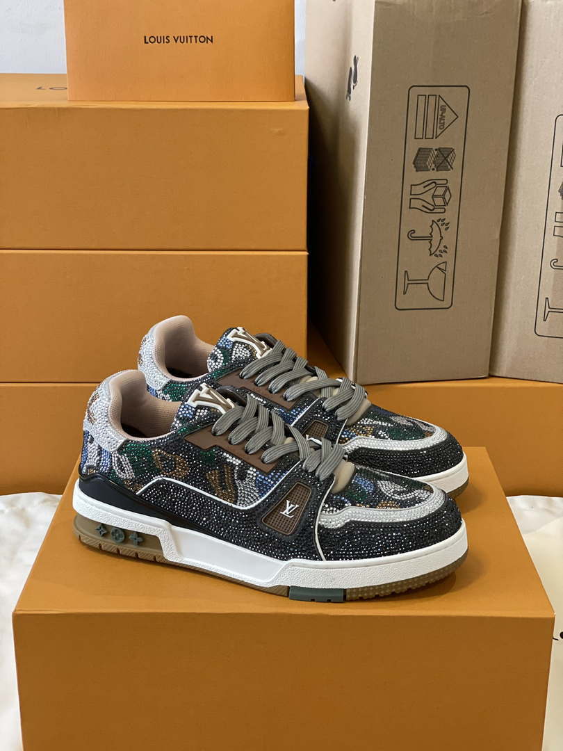 Louis Vuitton 1AC5AL Men Women's LV Trainer Sneaker L62400