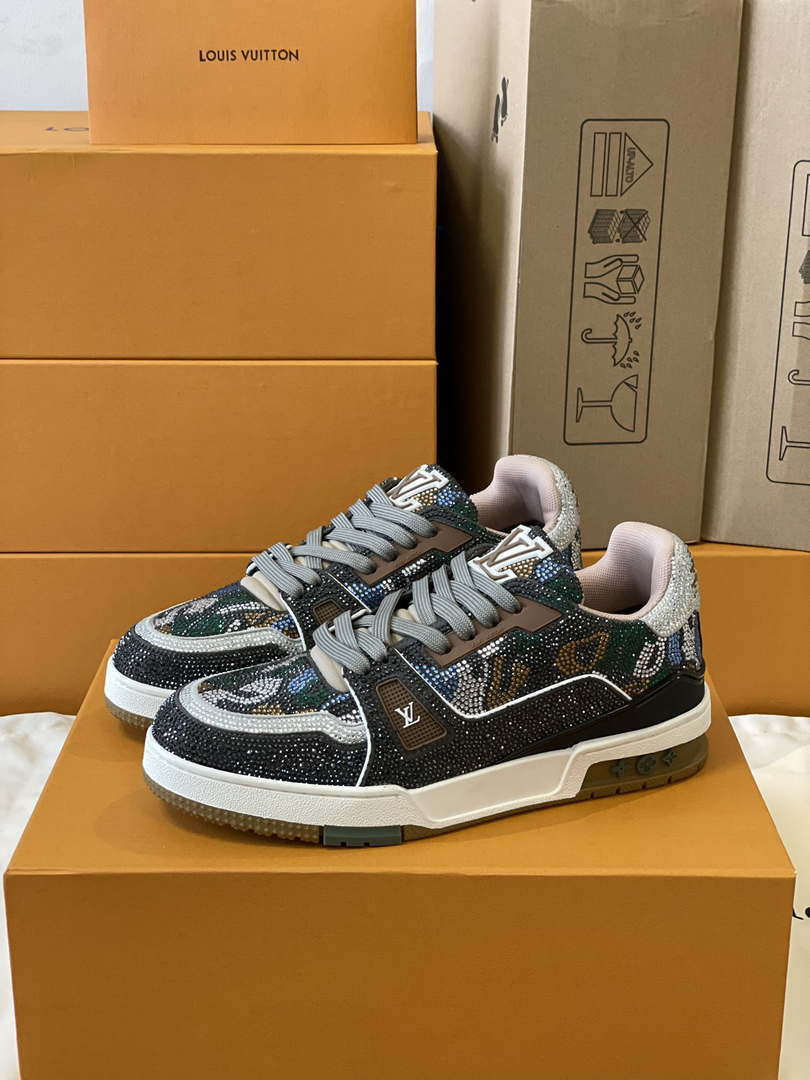 Louis Vuitton 1AC5AL Men Women's LV Trainer Sneaker L62400