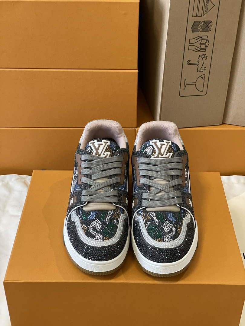 Louis Vuitton 1AC5AL Men Women's LV Trainer Sneaker L62400