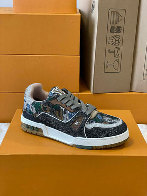 Louis Vuitton 1AC5AL Men Women's LV Trainer Sneaker L62400 - Fmale-Euro 35=US 4 - View 4