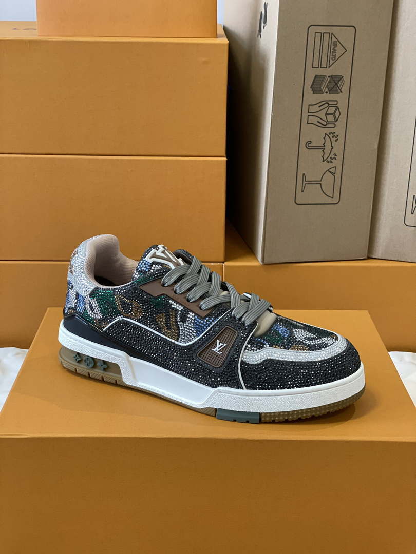 Louis Vuitton 1AC5AL Men Women's LV Trainer Sneaker L62400