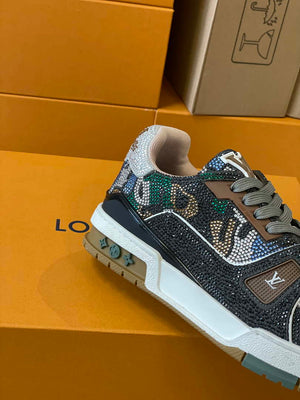 Louis Vuitton 1AC5AL Men Women's LV Trainer Sneaker L62400 - Fmale-Euro 35=US 4 - View 6