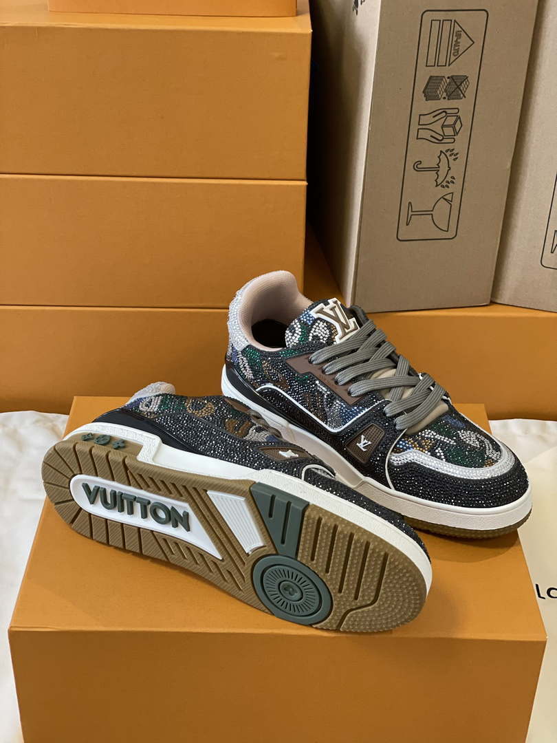 Louis Vuitton 1AC5AL Men Women's LV Trainer Sneaker L62400