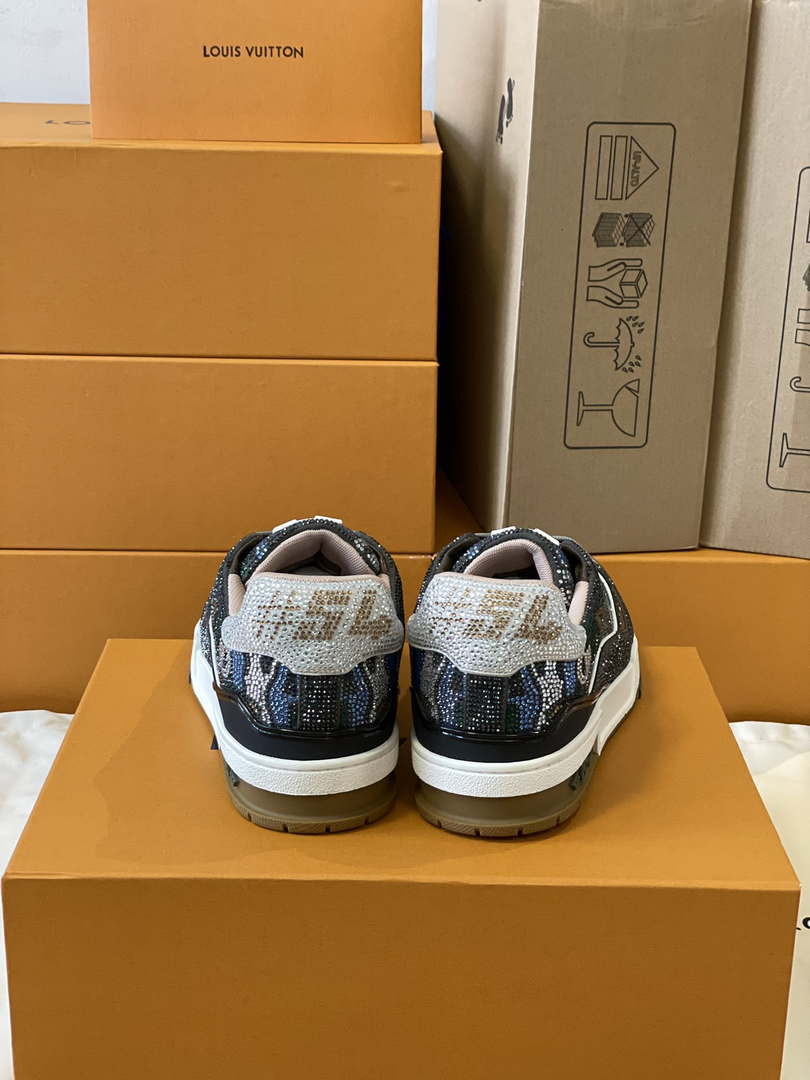 Louis Vuitton 1AC5AL Men Women's LV Trainer Sneaker L62400