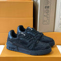 Louis Vuitton 1AC5AL Men Women's LV Trainer Sneaker L62401 - Fmale-Euro 35=US 4 - View 1