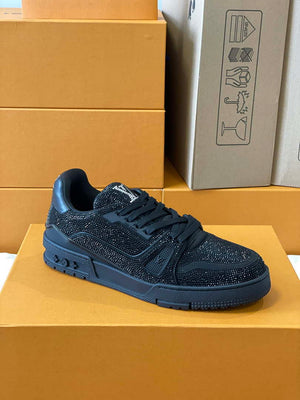 Louis Vuitton 1AC5AL Men Women's LV Trainer Sneaker L62401 - Fmale-Euro 35=US 4 - View 4